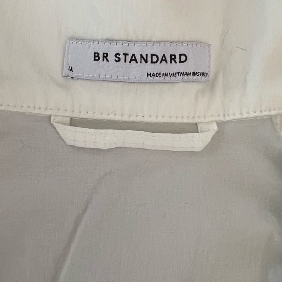 Banana Republic ivory anorak size Medium - Picture 3 of 5